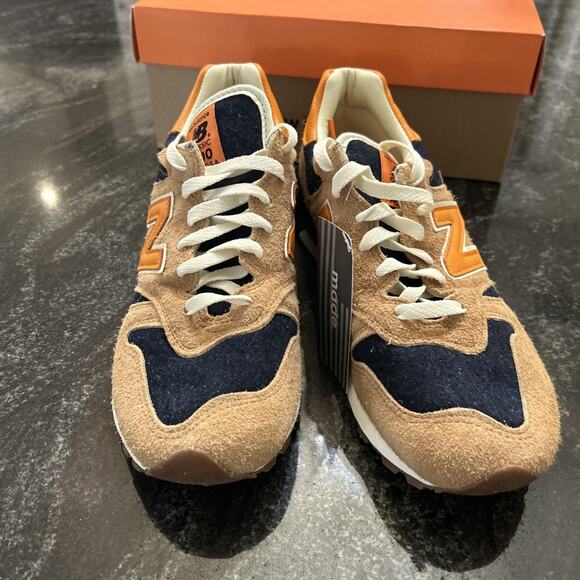 Levi's × New Balance Collaboration 1300 Orange Black M1300LV Men's Size 9.5 - Picture 2 of 16